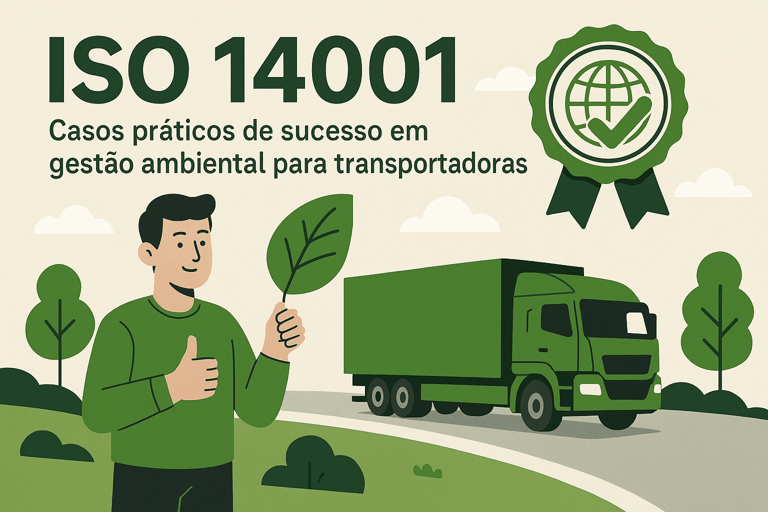 ISO 14001 – Casos práticos de sucesso em gestão ambiental para transportadoras