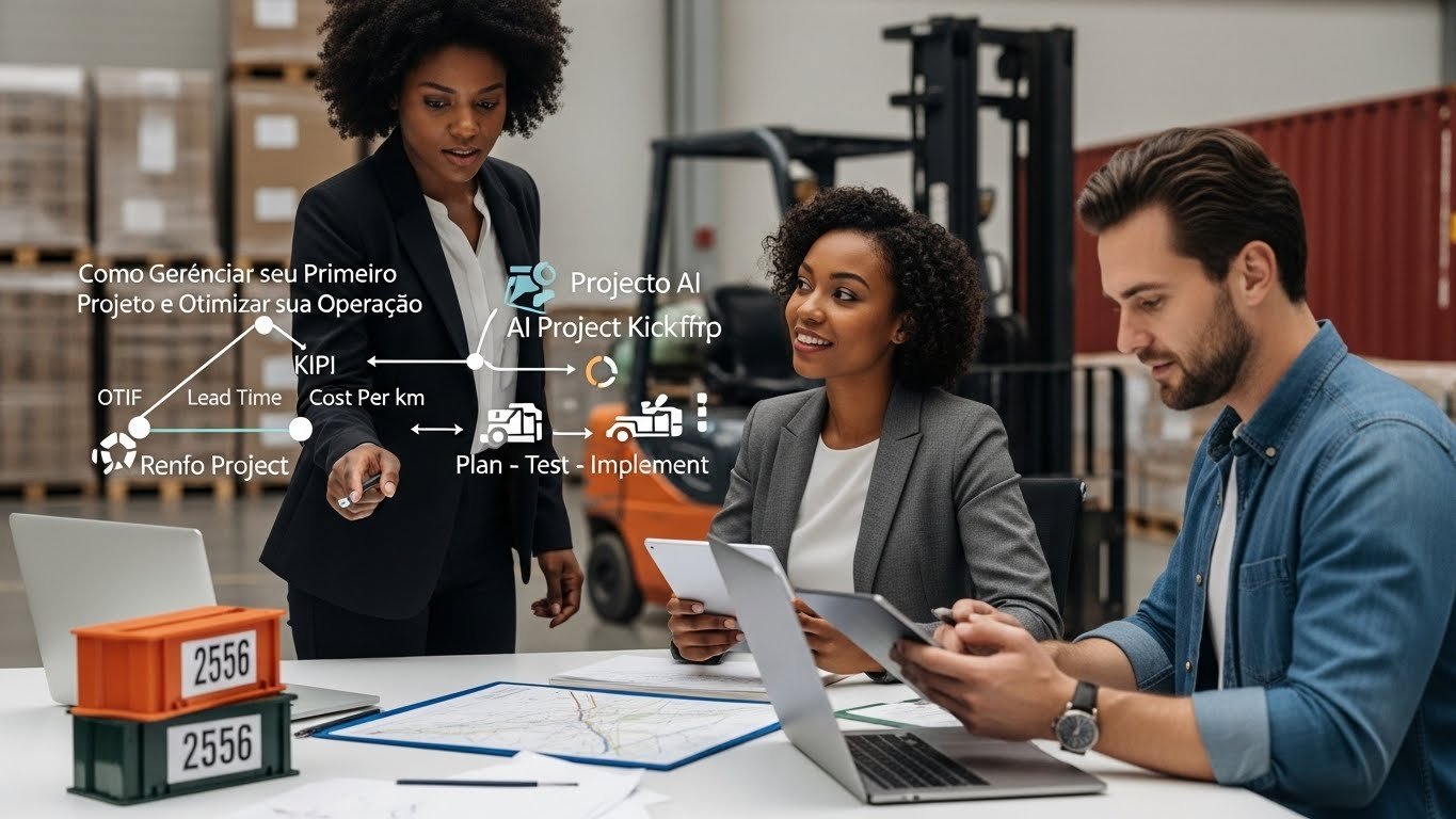 IA na Logística: Como Gerenciar seu Primeiro Projeto e Otimizar sua Operação