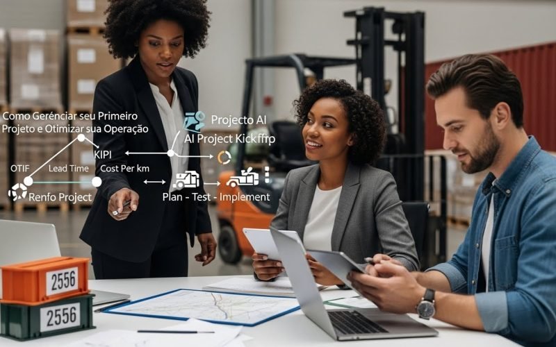 IA na Logística: Como Gerenciar seu Primeiro Projeto e Otimizar sua Operação