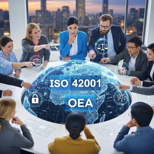 ISO 42001 + OEA: Governança de IA na cadeia logística internacional